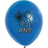 10 Ballons de Baudruche multicolore  13 ans
