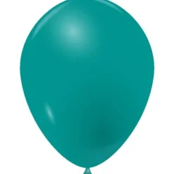 100 Ballons de Baudruche Opaques - Vert Jade