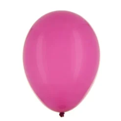 100 Ballons de Baudruche Unis Rose Bonbon