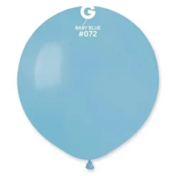 10 Ballons en latex - 48 cm - Couleur BB Bleu
