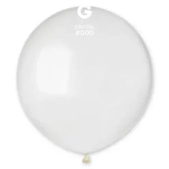 10 Ballons en latex - 48 cm - Couleur Cristal