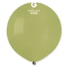10 Ballons en latex - 48 cm - Couleur Vert Olive