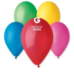 100 ballons en latex - Diamètre 30 cm - Couleur Multicolore