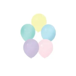 10 Ballons en latex Pastels - 30 cm