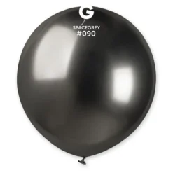 Ballon Shiny - 48 cm - Couleur Gris