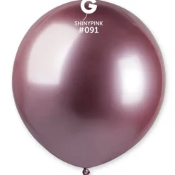 Ballon Shiny - 48 cm - Couleur Rose