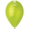 10 ballons métallisés en latex - 30 cm - Couleur Vert Anis