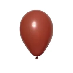 100 Ballons Opaques Terracotta - 25 cm