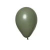 100 Ballons Opaques Vert Olive - 25 cm