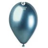 5 Ballons Shiny - 33 cm - Couleur Bleu