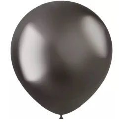 3 Ballons Shiny - 48 cm - Couleur Gris Sidéral