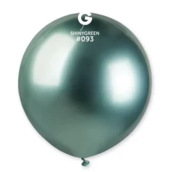 3 Ballons Shiny - 48 cm - Couleur Vert