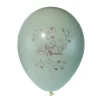 10 Ballons Vive les Mariés Couleur Ivoire
