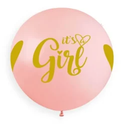 1 Ballon XL - It's a girl