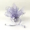 6 Ballotins en Tulle et Organdi "Julia" -  Lilas