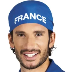 Bandana Bleu de Supporter - France