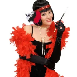 Bandeau Années Folles Sequin et Plumes - Coloris au Choix