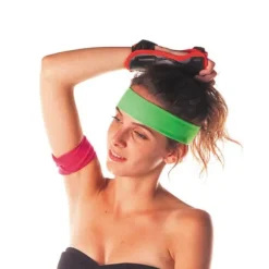 Bandeau 80's - Vert fluo - Adulte