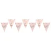 Banderole de 7 fanions - 3 m - Collection Licorne Magique