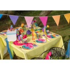 Banderole de 7 fanions - 3 m - Collection Holi