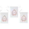 Banderole - Just Married - Métal Rose Gold