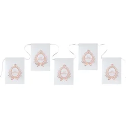Banderole - Just Married - Métal Rose Gold