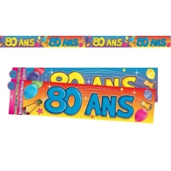 Bannière d'Anniversaire - 80 ans