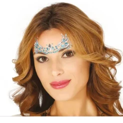 Bijoux adhésifs pour visage - Bleu Clair