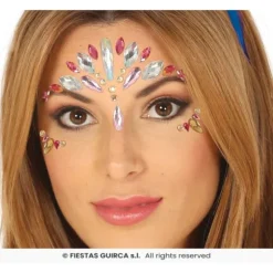 Bijoux adhésifs pour visage - Étoiles