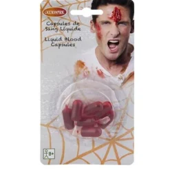 Blister de 7 Capsules de Faux Sang