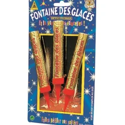 Blister de 3 Fontaines des Glaces 9.5 cm
