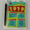 Bloc-notes et Stylo Année de naissance 1979