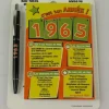 Bloc-notes et Stylo Année de naissance 1965