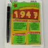 Bloc-notes et Stylo Année de naissance 1947