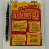 Bloc-notes et Stylo Année de naissance 1954