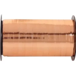 Bobine de bolduc métallisé uni - 7 mm x 50 m - Couleur au choix
