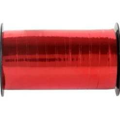 Bobine de bolduc métallisé uni - 7 mm x 50 m - Couleur au choix