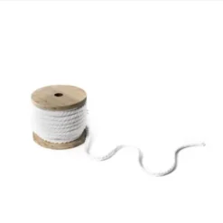 Bobine de Cordelette - Blanc - 5mm