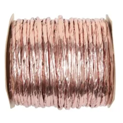 Bobine de Cordon métallique Rose Gold - 20 m