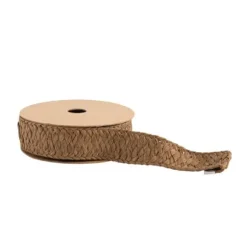 Bobine de ruban tressé - 25 mm x 3 m - Couleur au choix