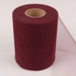 Bobine Tulle bordeaux
