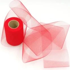 Bobine Tulle Rouge