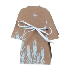 6 Boites à Dragées Kraft - Aube de Communion