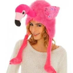 Bonnet Flamant Rose