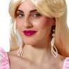 Boucles d'oreilles Charleston avec perles