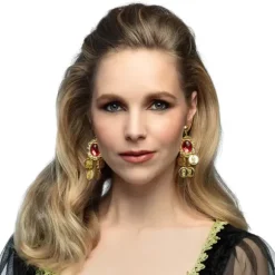 Boucles d'oreilles orientales - Ruby