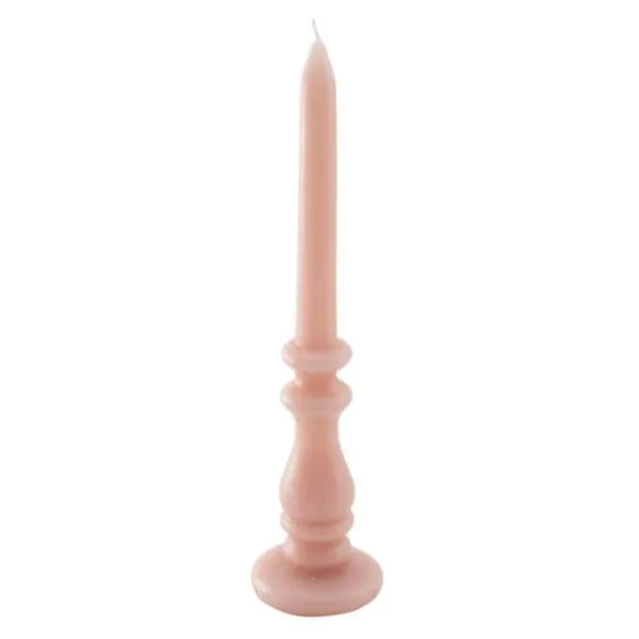 Bougie Chandelier rose - 28,5 cm