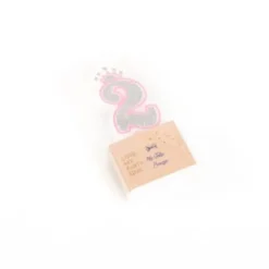 Bougie d'Anniversaire Chiffre 9 - Divers Coloris