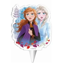 Bougie d'anniversaire 2D - La Reine des Neiges 2 - 7,5 cm