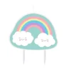 Bougie d'Anniversaire - Nuage et Arc-en-Ciel